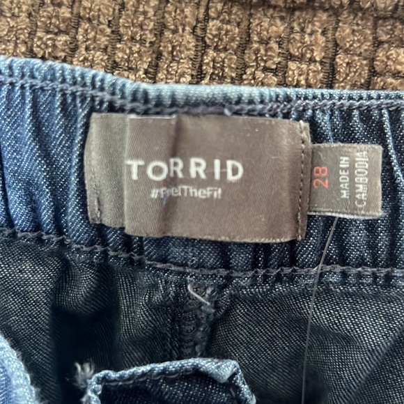 Plus Size Denim Shorts - Picture 4 of 5